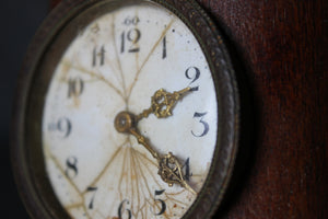 A c.1890 French Mahogany & Gilt Metal Cased Table Clock