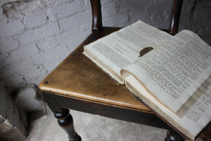 A Gorgeous Walnut c.1850s Victorian Schoolmaster’s Chair