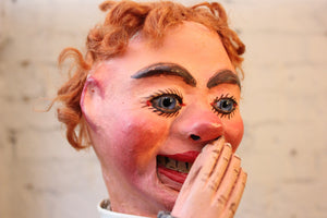 A Fine Quality Early 20thC Ventriloquist's Dummy Attributed to Arthur Quisto