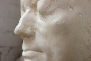 An Important c.1900 Plaster Phrenology Bust of Dr Franz Gall by Professor Joseph Millott Severn of Brighton