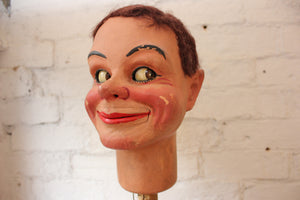 A Fine Quality Mid 20th Ventriloquist's Dummy Attributed to Leonard Insull