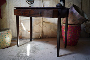 A George III Period Mahogany Side Table c.1800