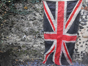 A Medium Sized Quality Vintage Applique WWII Period Union Jack Flag