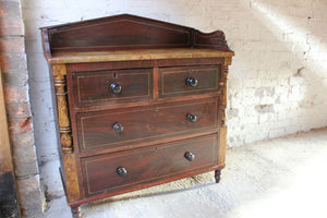 A Handsome Victorian Painted Pine Chest c.1860-70