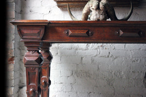 A Very Fine Early Victorian Elizabethan Revival Oak Centre Table c.1845