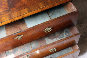 A Delightful Queen Anne Period Walnut Chest of Drawers c.1710