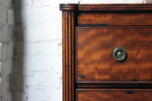 A Very Handsome Late Regency Period Mahogany Chest of Drawers c.1820-25