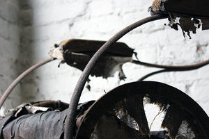 A Victorian Wrought Iron Rocking Chair Attributed to RW Winfield c.1850