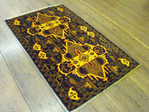 A Symbolic Herat Belouche Rug: 146cm x 92cm