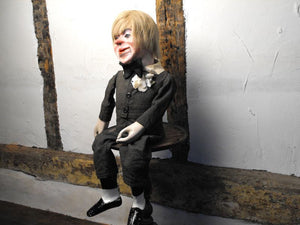 A Wonderful Mid 20th Century Ventriloquist's Dummy