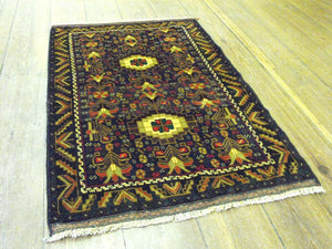 A Well Drawn Herat Belouche Rug: 133cm x 88cm