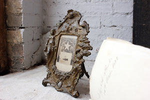 A Fine Late 19thC French Cast Bronze Photograph Frame